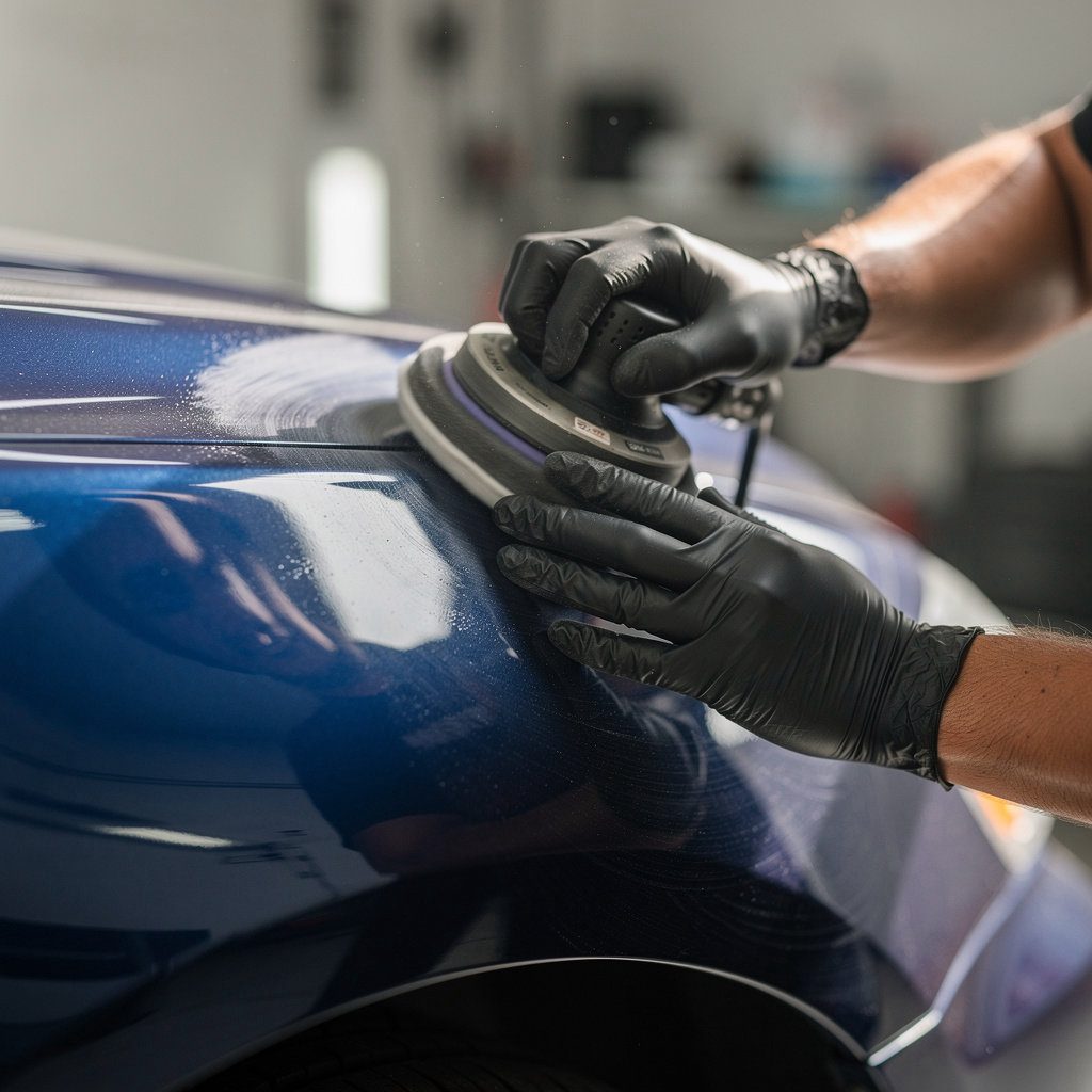 Color Key Auto Body San Diego technician performing professional auto body repair and paint services in San Diego